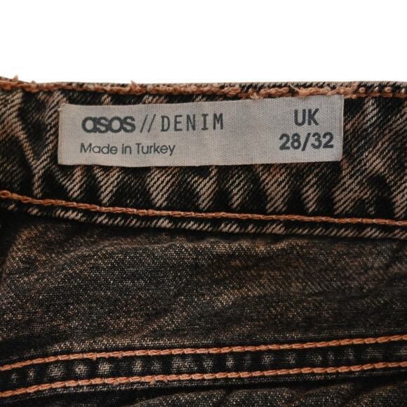 Asos Denim Womens 6 Stone Tint Raw Hem Ankle Jeans - Picture 9 of 11